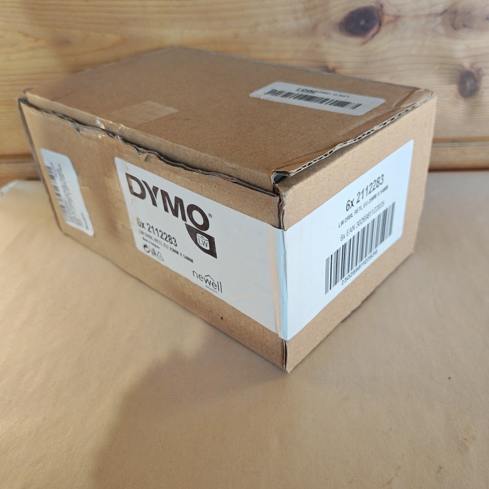 Dymo Durable Labels LW Durable Ribbon 25mm x 54mm Roll Box of 6 -